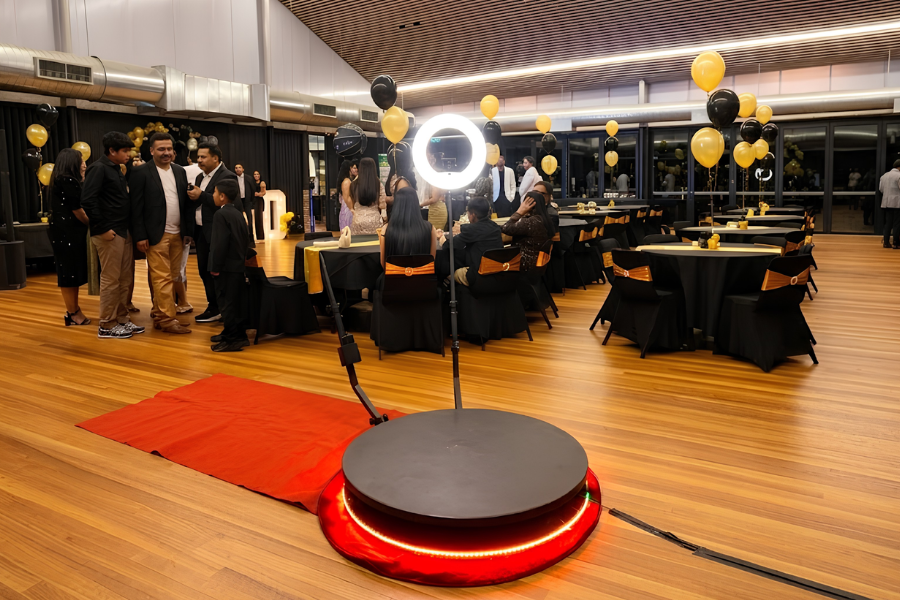 360 Photo Booth Venue Space: Will It Fit in Sydney?
