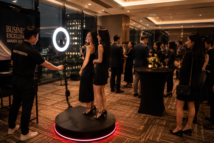 360 Photo Booth Hire Duration: How Long in Sydney?
