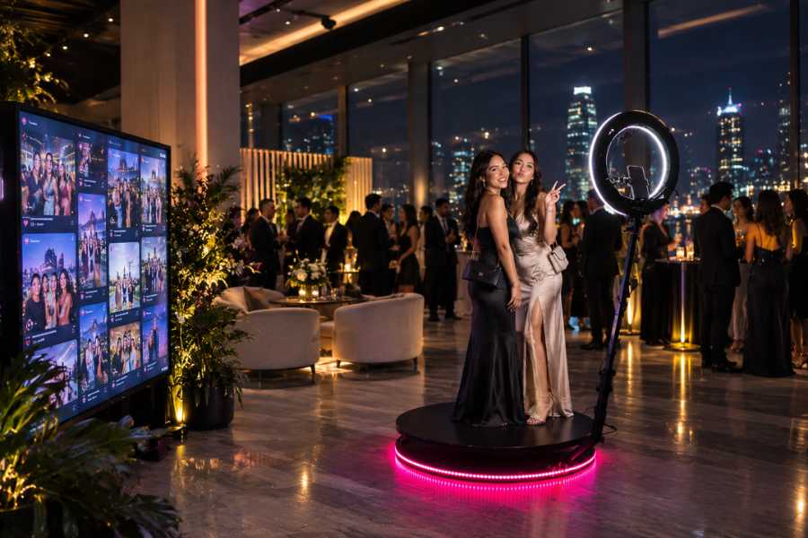 Live Social Walls vs a 360 Photo Booth: Does Your Sydney Corporate Event Need Both in 2026?