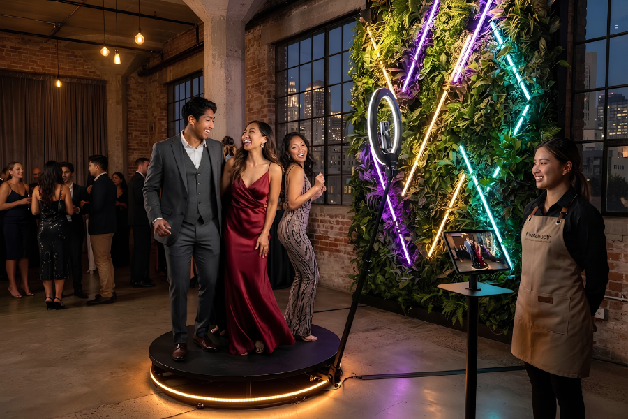 How Many Attendants Does a Large Sydney School Formal Need for Its 360 Photo Booth?