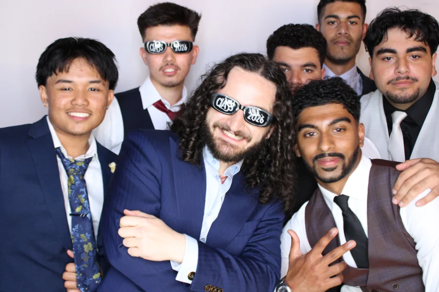 Open Air Photo Booth Overlay and Year Group Branding Ideas for Sydney Year 12 Farewells