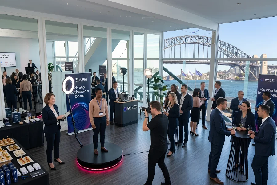 How to Brief a Corporate Photo Booth for Content in Sydney